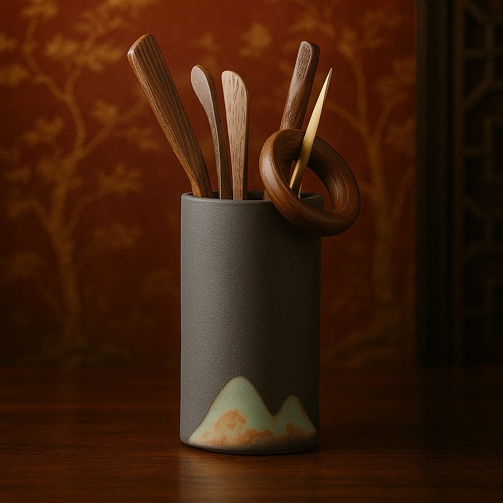 Yuanshan Tea Ceremony Accessory Set