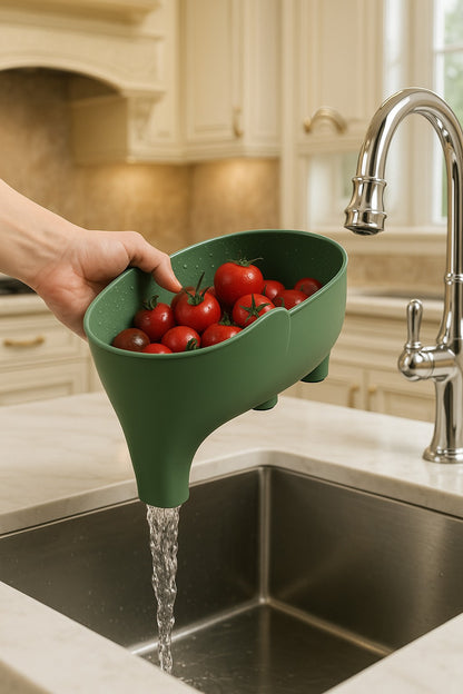 Multi-Purpose Vegetable and Fruit Washing Basket