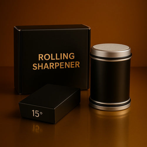 Rolling Cylinder Multi-Angle Sharpening Stone System