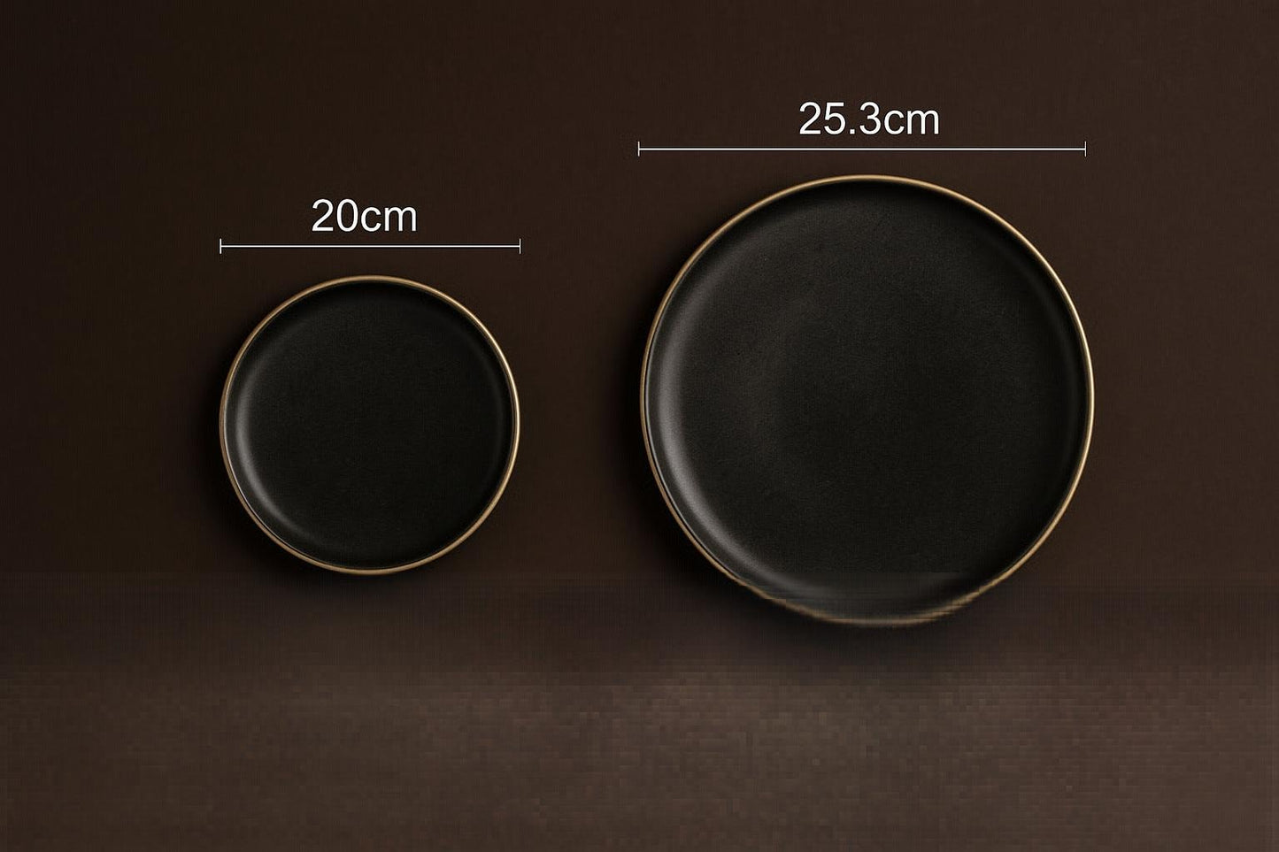 Vintage Minimalist Round Bread Tray